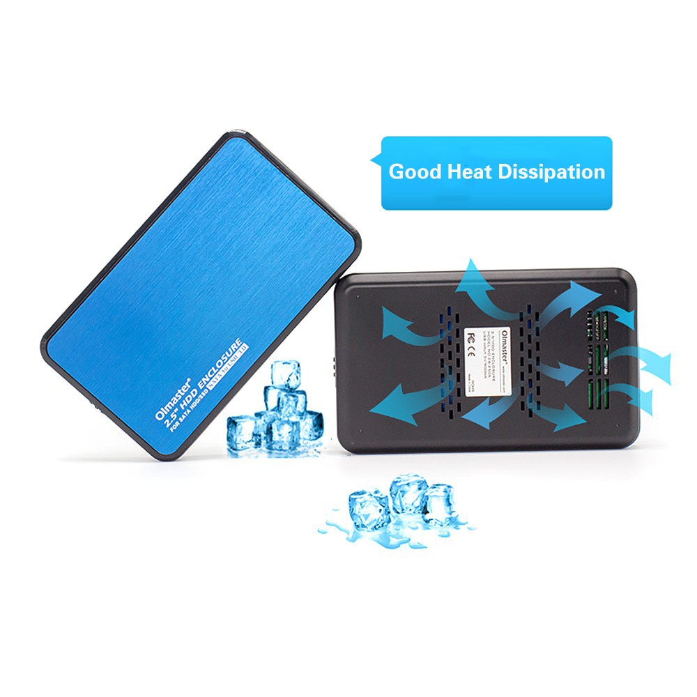 Hộp đựng ổ đĩa cứng dùng ngoài USB 3.0 SATA HDD dung lượng 6TB kiểu dáng chuyên dụng chất lượng cao