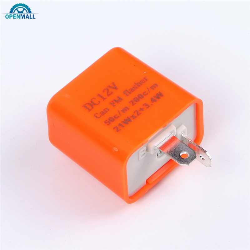 Rơ le đèn led điện tử xi nhan 2 PIN 12V ánh sáng nhấp nháy