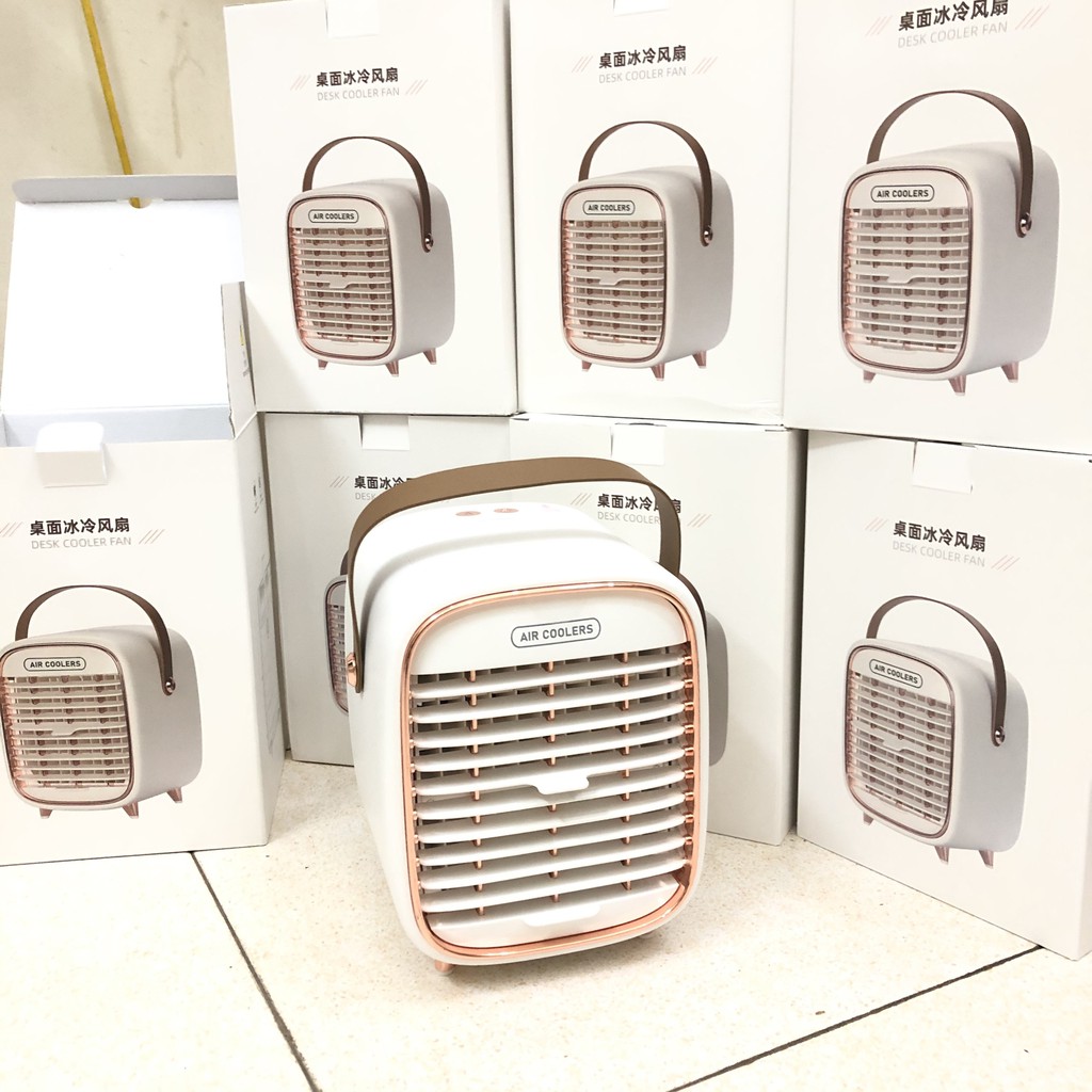 QUẠT ĐIỀU HÒA HƠI NƯỚC ĐỂ BÀN VĂN PHÒNG TÍCH ĐIỆN , PIN SẠC | BigBuy360 - bigbuy360.vn