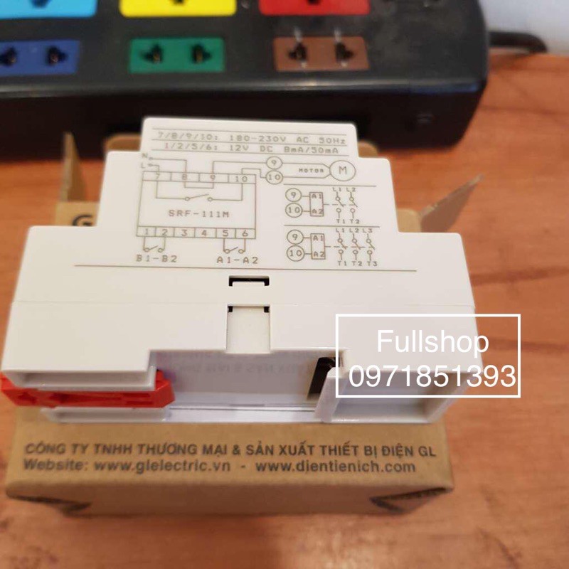 Rơ le an toàn phao điện, chuyển nguồn 12V an toàn cho phao điện SRF-111M / SRF-111X hoặc Siron SR11