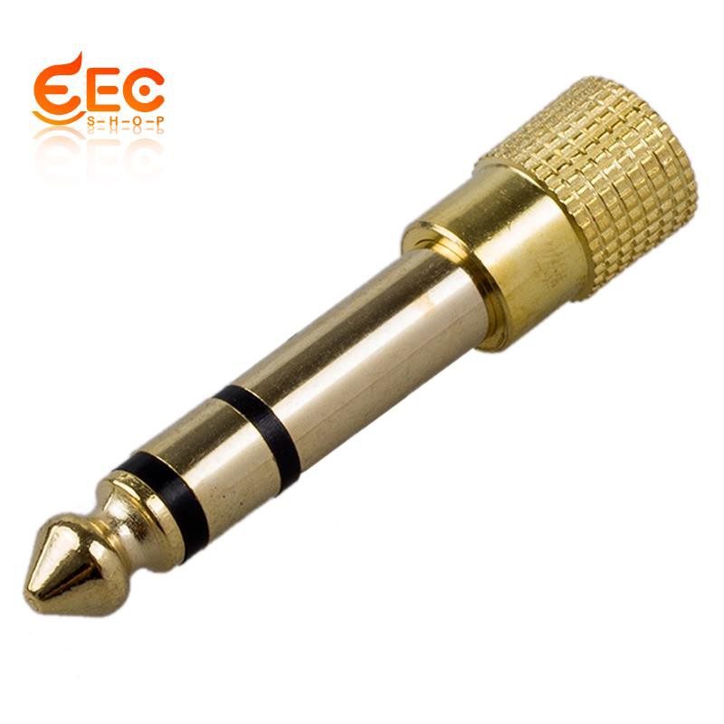 Giắc Chuyển Đổi Tai Nghe 1 / 4 "(6.3Mm) Sang Đầu Cái 1 / 8" (3.5Mm)