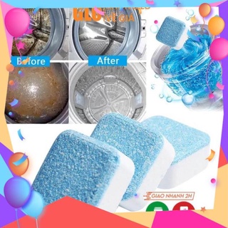 Ứ hộp 12 viên tẩy vệ sinh lồng máy giặt diệt khuẩn và tẩy chất cặn lồng máy giặt hiệu quả f