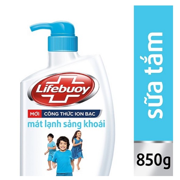 Sữa Tắm Lifebuoy Mát Lạnh Sảng Khoái 850g