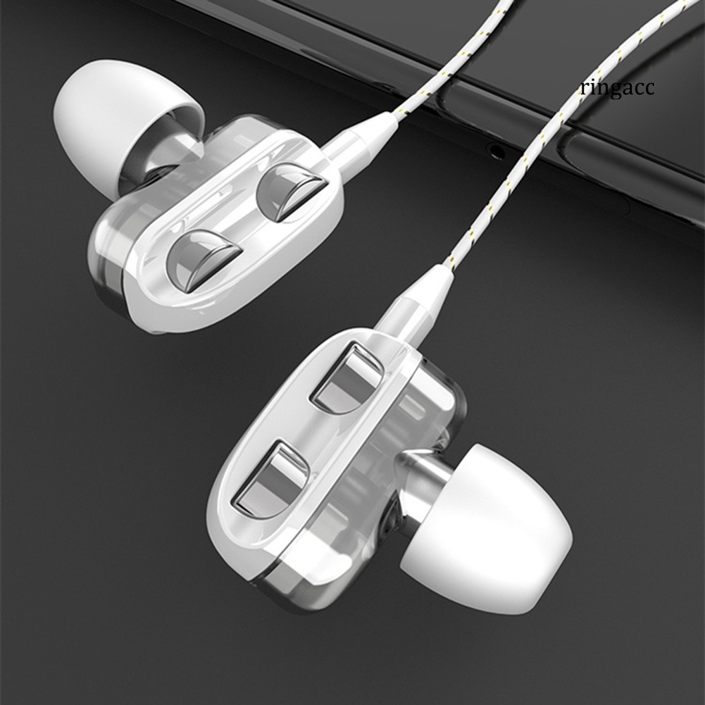 Tai nghe nhét tai có dây âm thanh siêu trầm với micro