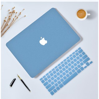 Combo ốp macbook màu xanh pastel + phủ phím