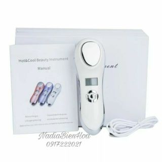 🔥🔥MÁY MASSAGE MẶT ĐIỆN DI DƯỠNG CHẤT NÓNG LẠNH