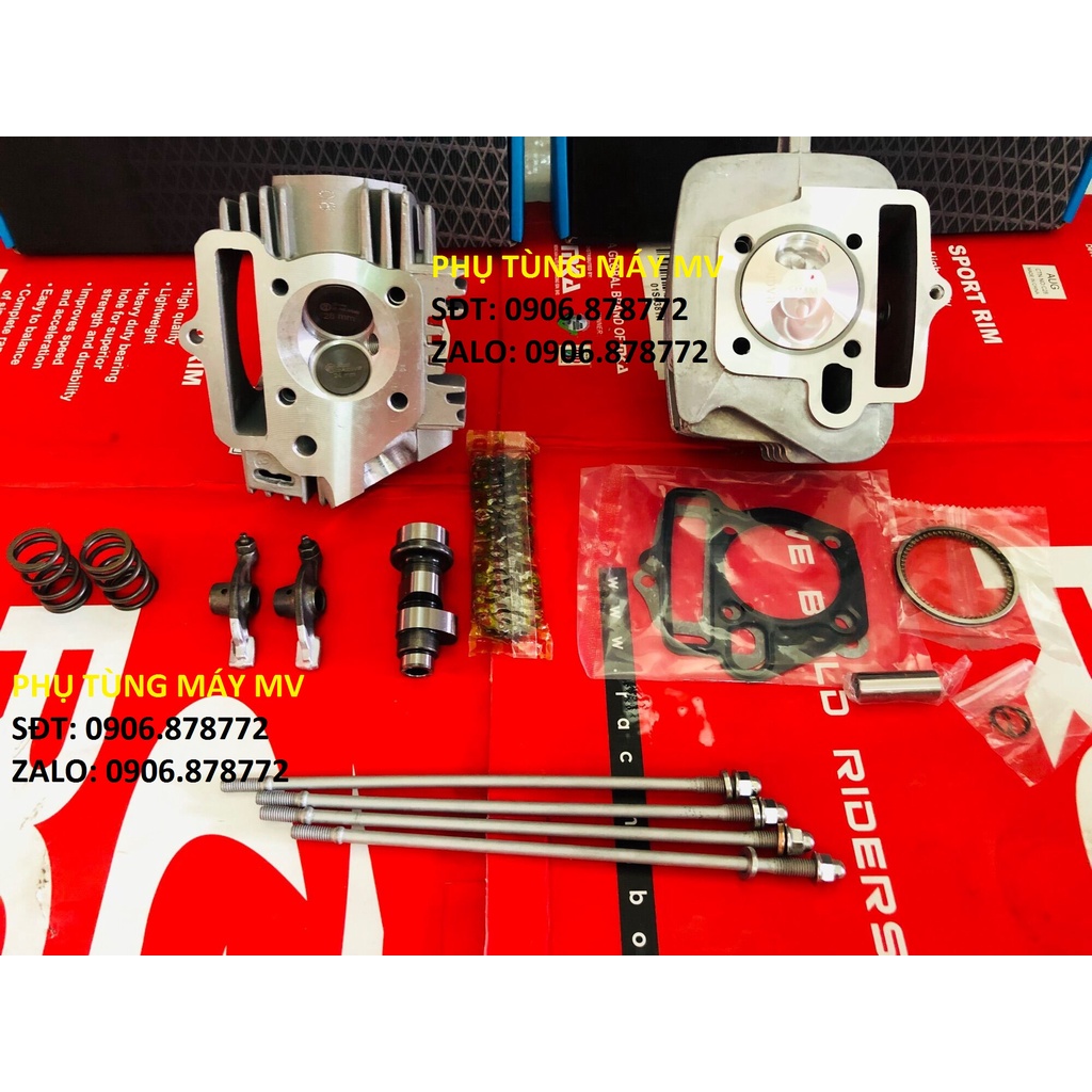 Combo đầu lòng 54/56 dành cho dên 110 xe Dream Wave. Bền Nhẹ