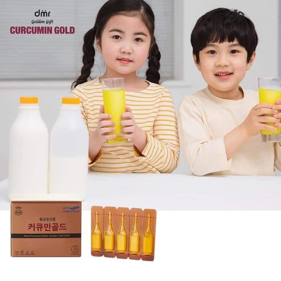 Golden Gift - Tinh Chất Nghệ Nano Hàn Quốc Đẹp Da, Đẹp Dáng, Sức Khỏe Tốt