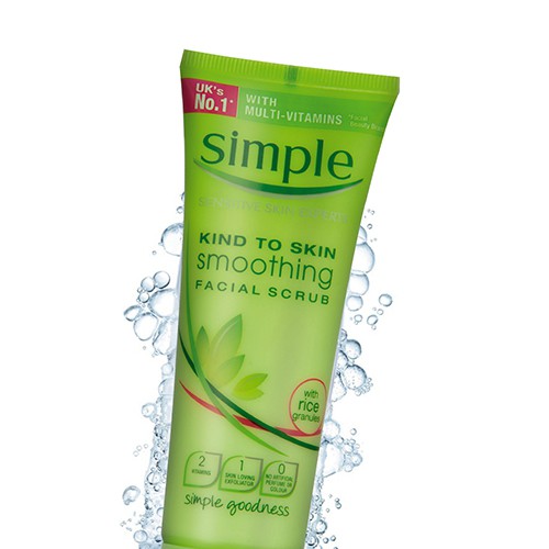 Sữa rửa mặt tẩy tế bào chết Simple 75ml | BigBuy360 - bigbuy360.vn