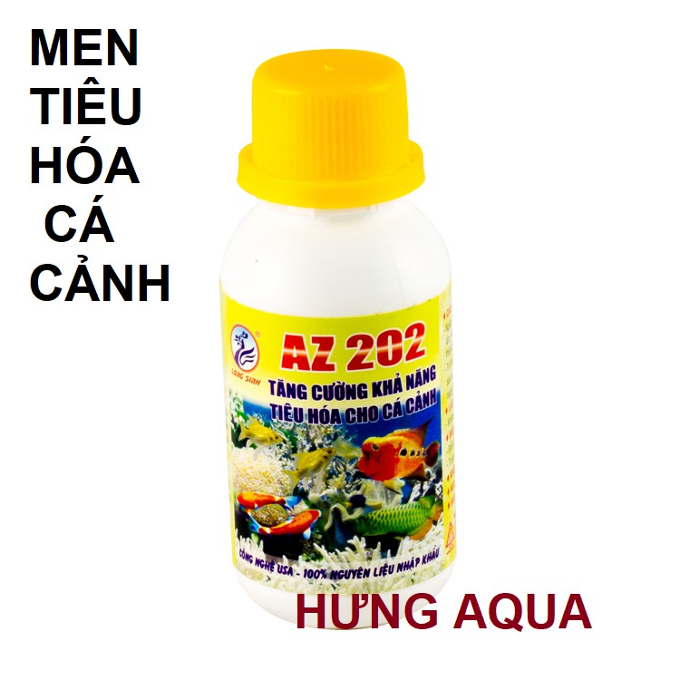 Men tiêu hóa cho cá cảnh giúp tăng cường khả năng tiêu hóa giúp hấp thụ thức ăn tốt TN7 và AZ 202