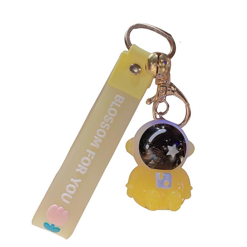 Móc Khóa Hình Phi Hành Gia Bằng acrylic Phát Sáng Độc Đáo