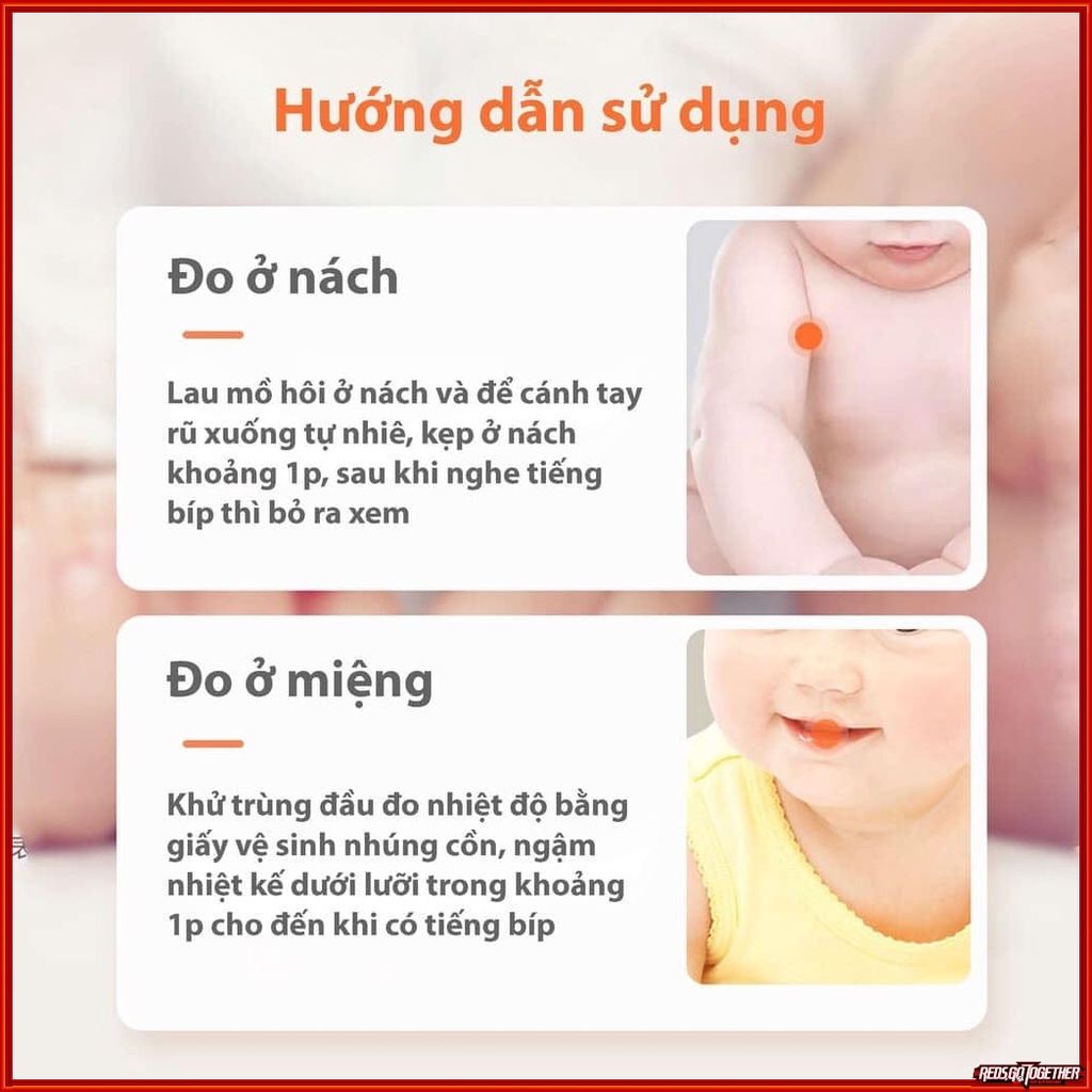 Nhiệt kế điện tử Kichilachi đo nhiệt độ cho bé