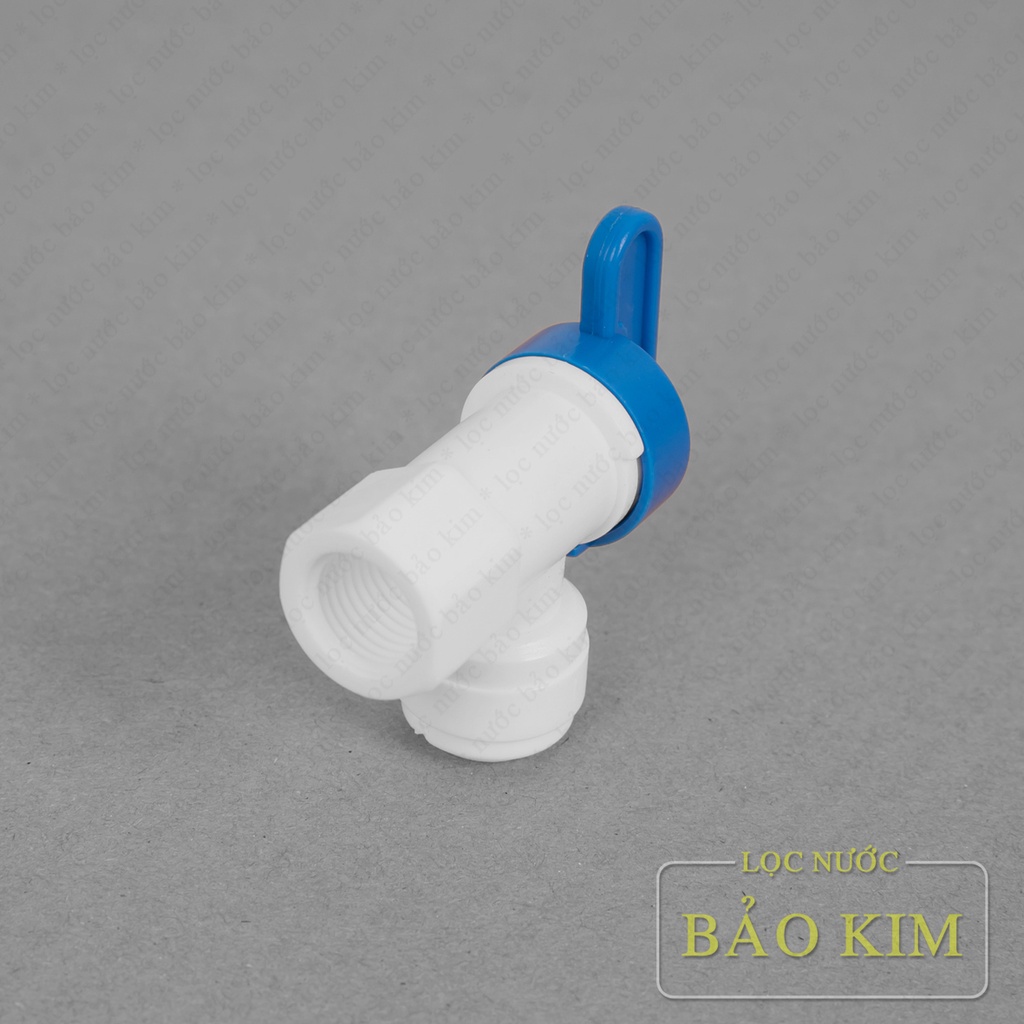 13-10 | Van bình áp - van khóa ren trong 13 ra dây 10mm nối nhanh dùng trong máy lọc nước