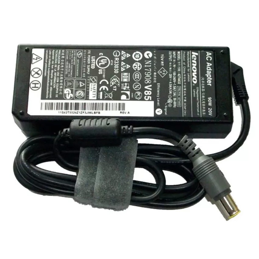 Bộ sạc pin ZIN cho Laptop LENOVO 19.5V 4.5A Đầu kim lớn (Kích thước đầu cắm 7.9x5.5 mm)