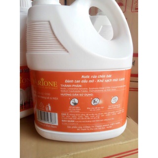 Nước rửa chén bát tinh dầu quế