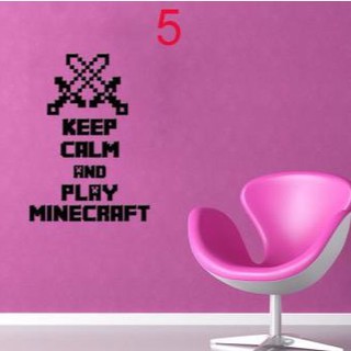 GIẤY DÁN TƯỜNG 3D Game Minecraft NHẬP KHẨU