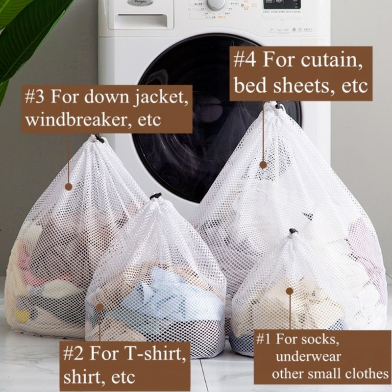 Túi Lưới Giặt Đồ Lót / Vớ Sức Chứa Lớn Tiện Dụng Cho Gia Đình