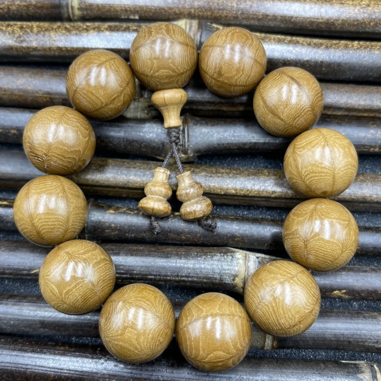 Vòng Tay Chuỗi Hạt Gỗ Hồng Mộc 20MM Phong Cách Indonesia Thời Trang Cho Nam