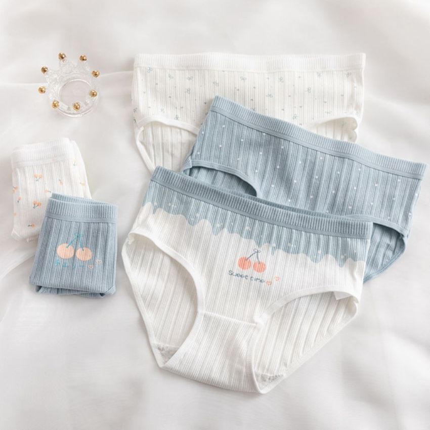 Quần lót nữ, quần lót cotton Cao Cấp kháng khuẩn khử mùi họa tiết cute dễ thương tôn dáng - L1798
