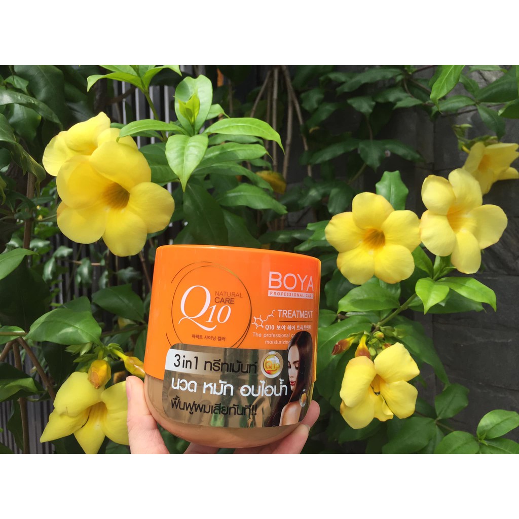 Hấp dầu mượt tóc BOYA Q10 Thái Lan 500 gram