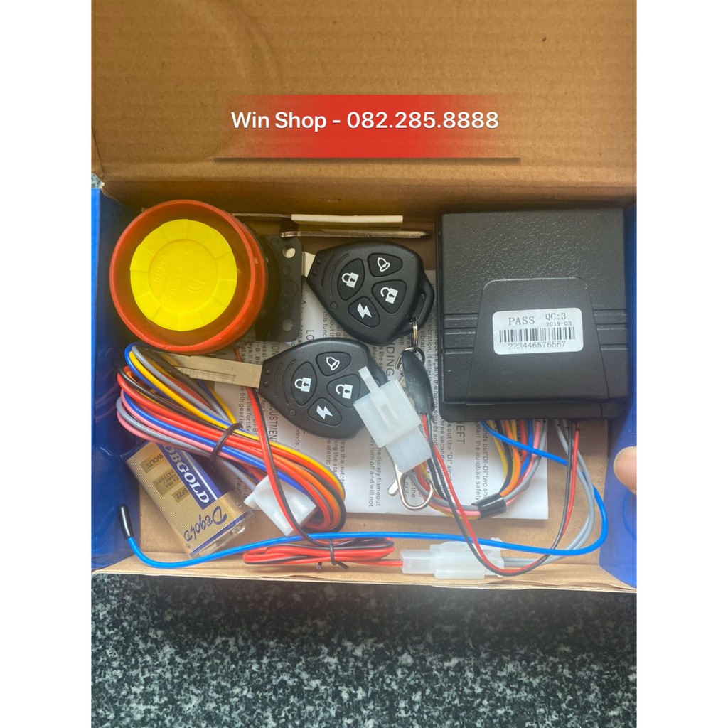 Khóa chống trộm 4 nút giành cho các dòng xe gắn máy an toàn,tiện ích và thông minh