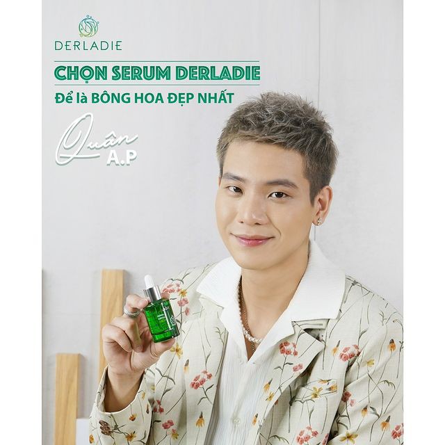 Serum Tràm Trà Derladie Tinh Chất Thảo Dược Giảm Mụn Herbal Ampoule For Blemish 30ml - Khongcoson