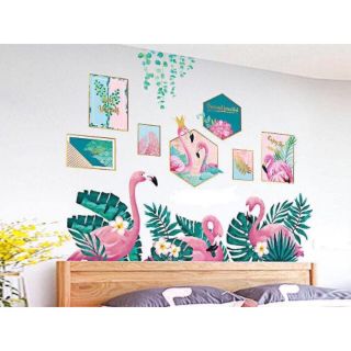 Set decan dán tường phòng ngủ siêu xinh