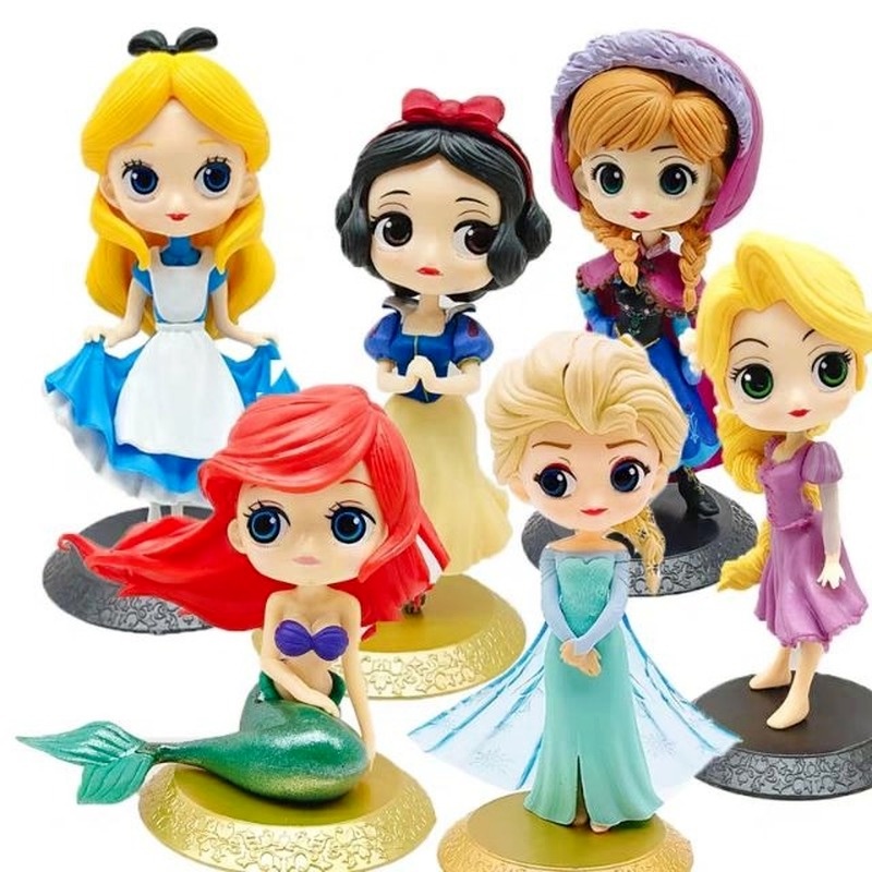 Mô Hình Công Chúa Disney Trang Trí Bánh Kem