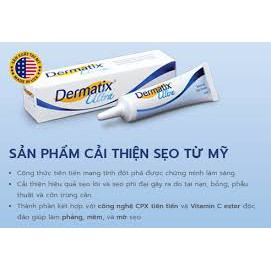 Gel Bôi Dành Cho Mọi Loại Sẹo Dermatix Ultra Mỹ (7g & 15g)