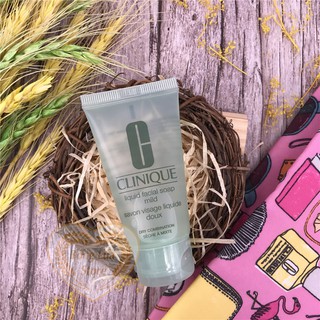 Sữa Rửa Mặt Dịu Nhẹ Clinique (Da Khô/HH) Liquid Facial Soap Mild Dry Combination 30ml