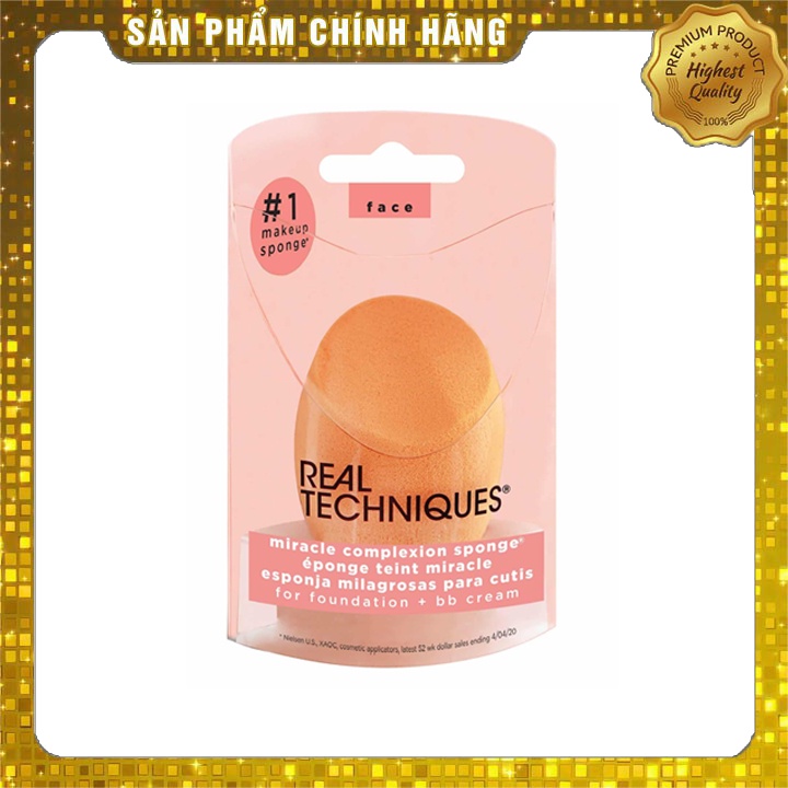 Tổng hợp các loại mút tán lẻ real techniques