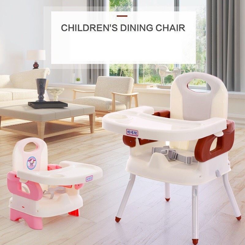 Ghế Ăn Dặm Gấp Gọn 3 Chế Độ Điều Chỉnh Kèm Chân Sắt