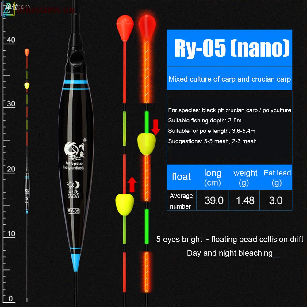 Phao Câu Cá Nano Dạ Quang Chuyên Dụng Chất Lượng Cao