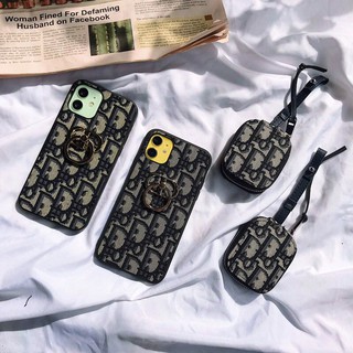 Ốp lưng iphone - ốp iphone dio kèm iring dạng thêu cao cấp