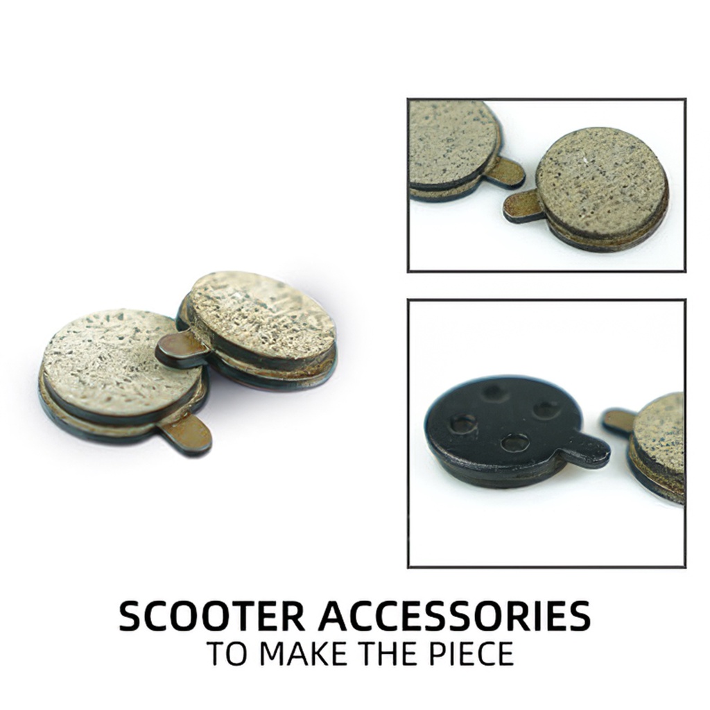 [double]Compatible for Xiaomi M365 Scooter Brake Pad Disc Brake Wearable Compatible for Mijia 1s Modified Parts Pro