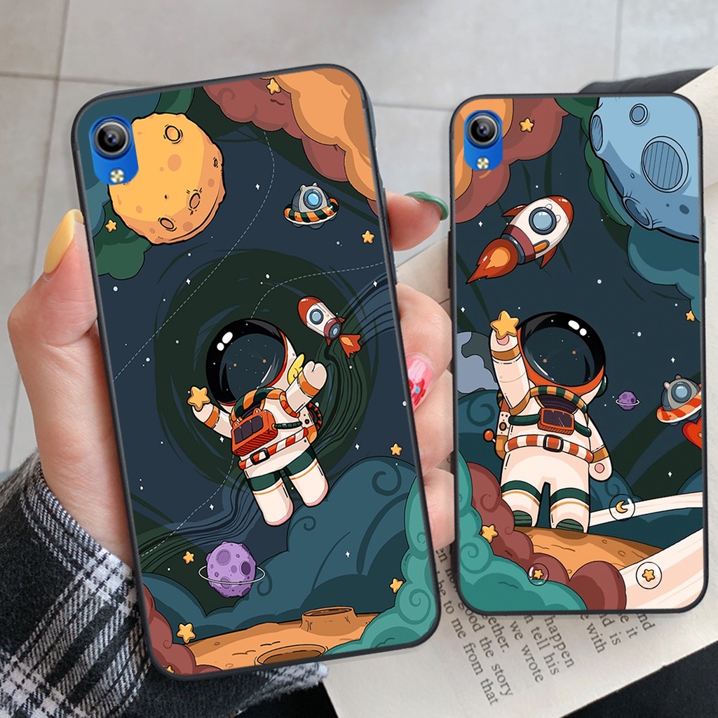 Ốp lưng Vivo Y1S / Y91 / Y91c / Y93 / Y95 vũ trụ phi hành gia cực hot siêu cute-rẻ-bền
