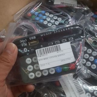 MẠCH MP3 TÍCH HỢP BLUETOOTH, PHÁT FM CÓ KÈM REMOTE HỒNG NGOẠI