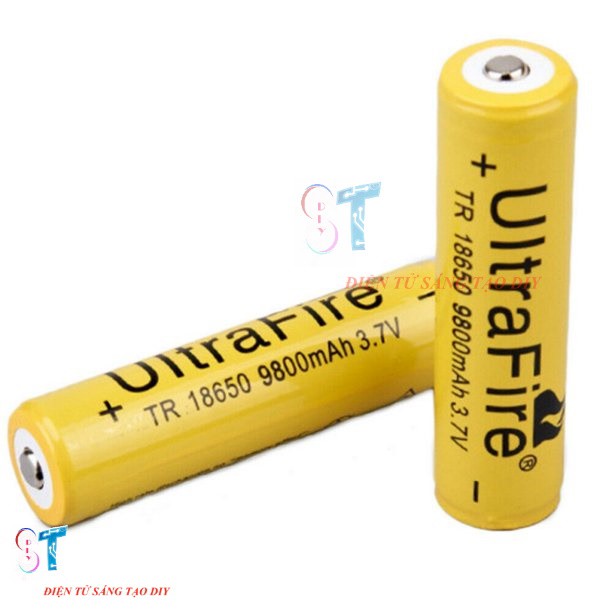 Pin Sạc Ultrafire 3.7V 18650 9800mah