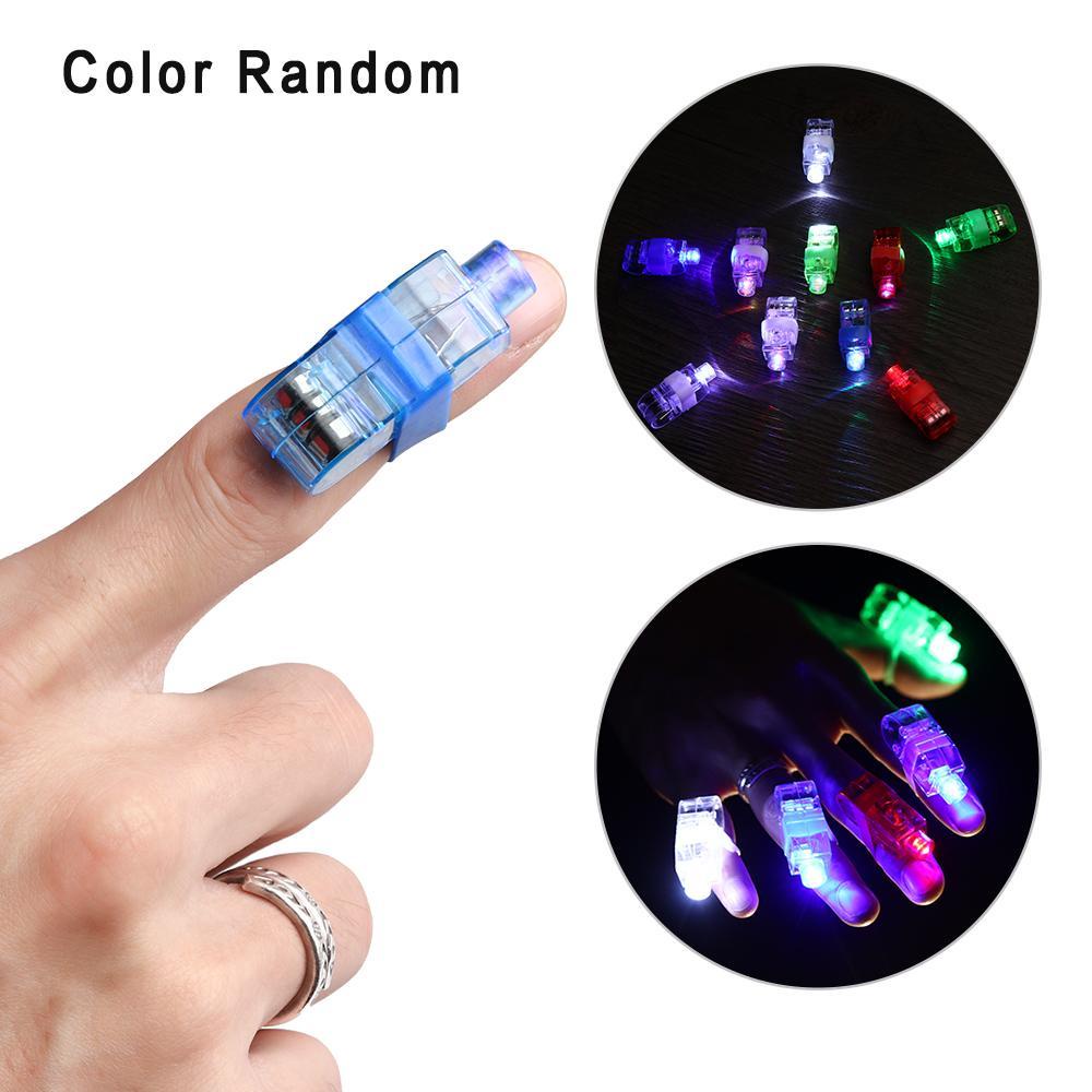 Set 5 / 10 Nhẫn Đèn LED Hoạ Tiết Hoạt Hình Vui Nhộn