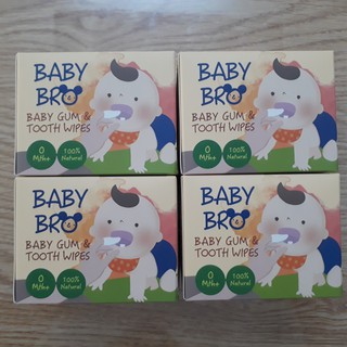 Gạc tưa lưỡi Baby Bro - 25 Miếng