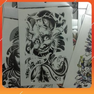 Hình xăm mặt quỷ - 04 Tattoo