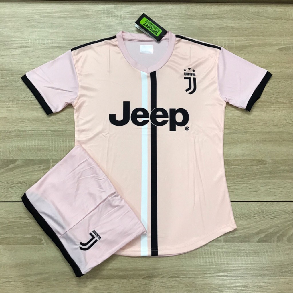 Áo Đá Banh 🏆 FREESHIP 🎯 Giảm 10k Đơn từ 219k Khi Nhập [NCVV1X] Áo Đấu Juventus Màu Hồng