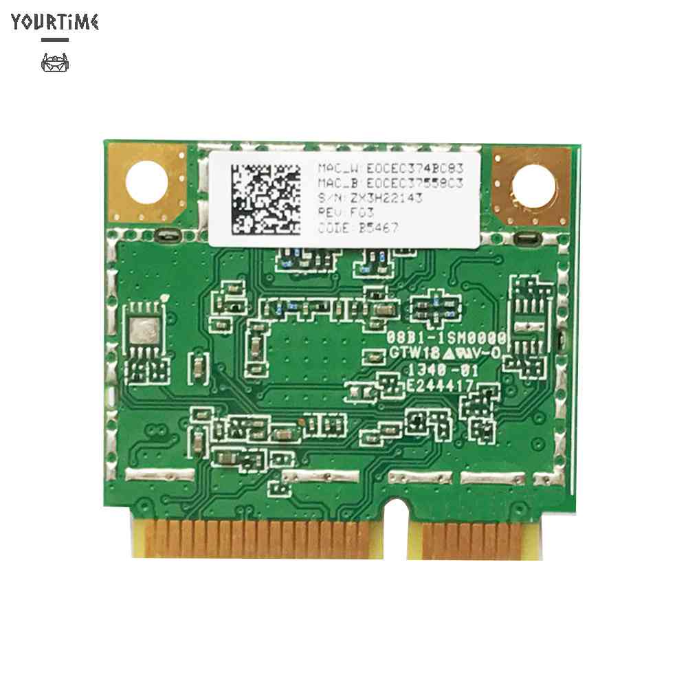 Card Mạng Không Dây 300Mbps PCI-E 2.4G / 5G Bluetooth 4.0 Thẻ