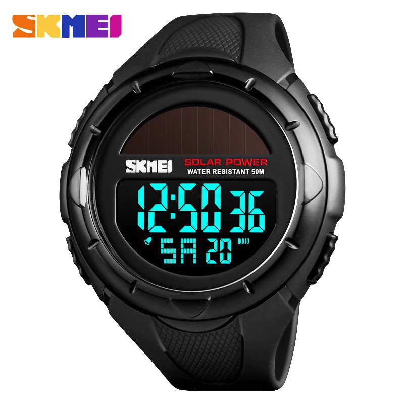 Đồng Hồ SKMEI 1405 Dạng Kĩ Thuật Số Chống Thấm Nước Chạy Năng Lượng Mặt Trời Có Báo Thức | BigBuy360 - bigbuy360.vn