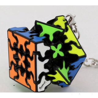 Móc khoá rubik gear 3x3 qiyi mini gear 3x3x3 keychain