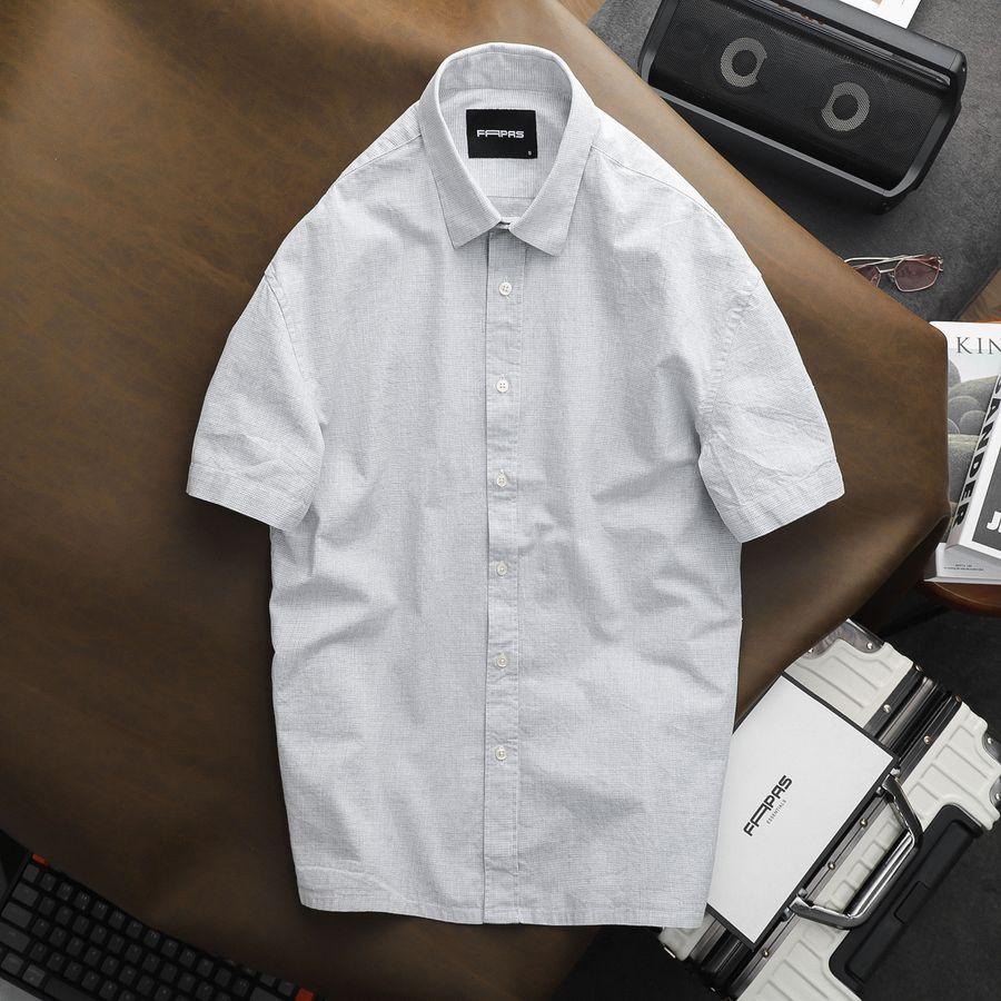 Áo Sơ Mi Novi Ngắn Chất Linen Mỏng Nhẹ Thoáng Mát Form Relaxed - FAPAS