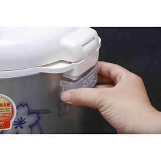 [HỎA TỐC] Nồi cơm điện Sharp KS-N181ETV SL - 1.8L (Trắng)- Hàng chính hãng
