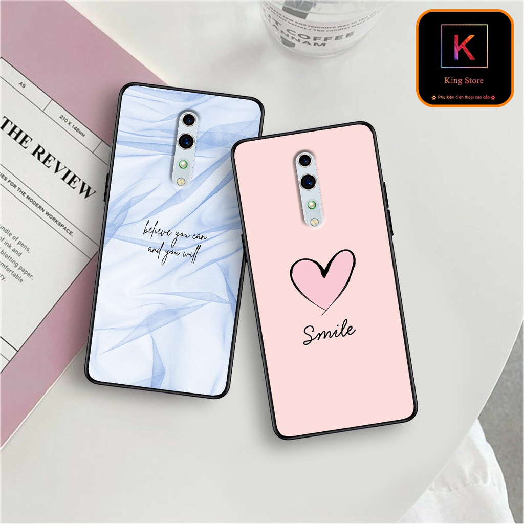 Ốp lưng Oppo Reno Z - Oppo Reno - Ốp in hình LoveSmile - Chất liệu TPU cao cấp chống sốc