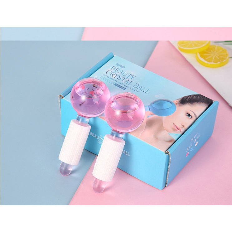 PVN33037 Đôi quả cầu lạnh thủy tinh massage mặt t2 .