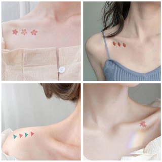 Set hình xăm mini dán chống nước cute